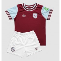 Dětský fotbalový dres West Ham United 2024-25 Domácí Krátký Rukáv (+ trenýrky)